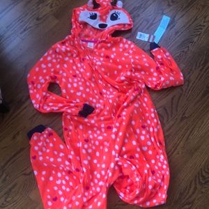 Cute one piece new pajamas